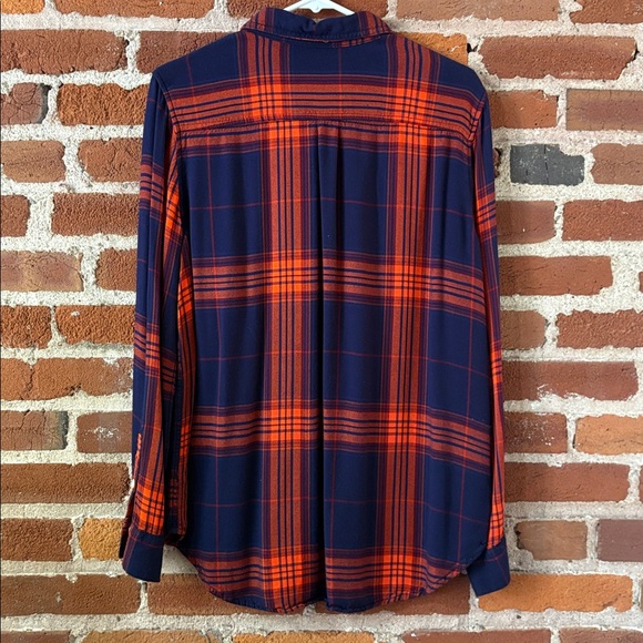 Mossimo Supply Co. Blue and Red Plaid Shirt - Picture 4 of 4